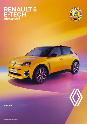 Renault katalog | Renault 5 E-tech Elektrický | 2025-01-20T00:00:00+01:00 - 2025-01-31T23:59:00+01:00