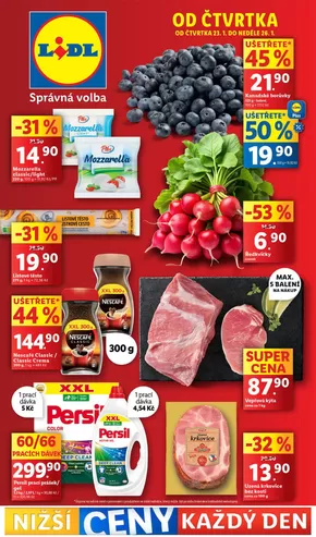 Lidl katalog | Akční leták OD ČTVRTKA | 2025-01-21T00:00:00+01:00 - 2025-01-27T23:59:00+01:00