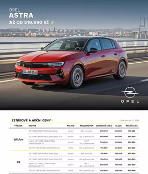 Opel katalog | OPEL ASTRA | 2025-01-22T00:00:00.000Z - 2025-03-31T00:00:00.000Z