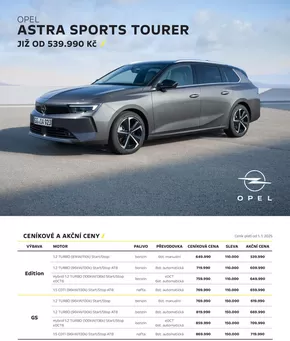 Opel katalog | OPEL ASTRA SPORTS TOURER | 2025-01-22T00:00:00.000Z - 2025-03-31T00:00:00.000Z