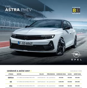 Opel katalog | OPEL ASTRA PHEV | 2025-01-22T00:00:00.000Z - 2025-03-31T00:00:00.000Z