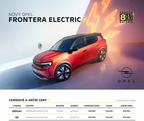 Opel katalog | NOVÝ OPEL FRONTERA ELECTRIC | 2025-01-22T00:00:00.000Z - 2025-03-31T00:00:00.000Z