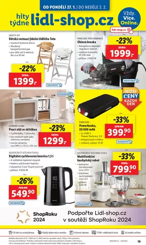 Lidl katalog v Plzeň | Hity týdne se slevou až 33 % | 2025-01-23T00:00:00+01:00 - 2025-02-03T23:59:00+01:00