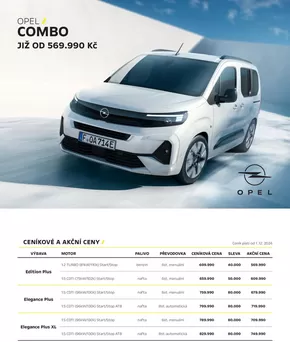 Opel katalog | OPEL COMBO | 2025-01-23T00:00:00.000Z - 2025-03-31T00:00:00.000Z