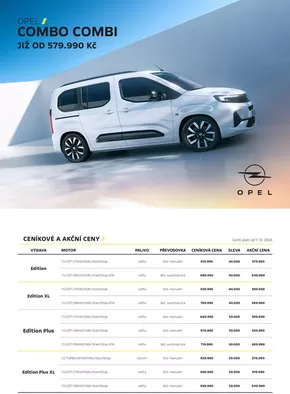 Opel katalog | OPEL COMBO COMBI | 2025-01-23T00:00:00.000Z - 2025-03-31T00:00:00.000Z