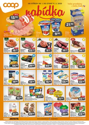 Coop katalog v Karlovy Vary | Aktuální výhodné nabídky a slevy | 2025-01-29T00:00:00.000Z - 2025-02-11T00:00:00.000Z