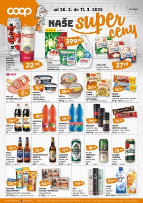 Coop katalog v Prostějov | Aktuální výhodné nabídky a slevy | 2025-02-26T00:00:00.000Z - 2025-03-11T00:00:00.000Z