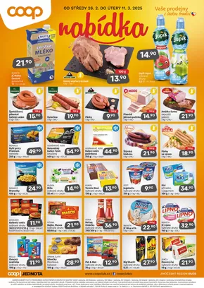 Coop katalog v Prostějov | Top nabídky a slevy | 2025-02-26T00:00:00.000Z - 2025-03-11T00:00:00.000Z