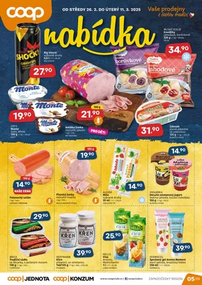 Coop katalog v Prostějov | Exkluzivní nabídky pro naše zákazníky | 2025-02-26T00:00:00.000Z - 2025-03-11T00:00:00.000Z