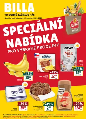 Billa katalog v Praha | Billa Speciální nabídka: vybrané prodejny | 2025-03-05T00:00:00.000Z - 2025-03-18T00:00:00.000Z