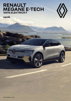 Renault katalog v České Budějovice | Renault Megane e-tech 100% elektrický | 2024-01-19 - 2024-06-30