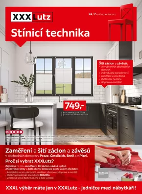 XXXLutz katalog v Olomouc | Stínicí technika | 2024-06-20 - 2024-12-31