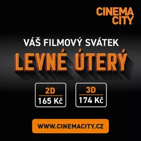 Cinema City katalog v Brno | Levné úterý! | 2024-07-01 - 2024-08-06
