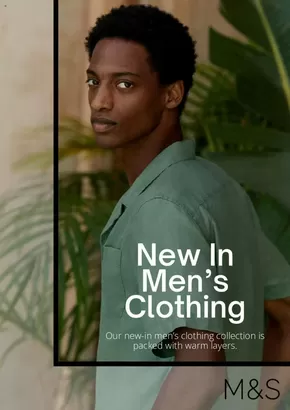 Marks & Spencer katalog v Plzeň | M&S New In Men's Clothing | 2024-07-02 - 2024-07-31