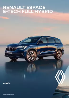 Renault katalog v Ostrava | RENAULT ESPACE E-TECH FULL HYBRID | 2024-07-24 - 2025-01-31