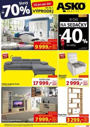 Asko katalog v Teplice | ASKO NÁBYTEK - Akční nabídka | 2024-07-25 - 2024-08-07