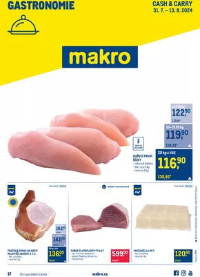 Makro katalog v Ostrava | Gastronomie | 2024-07-31 - 2024-08-13