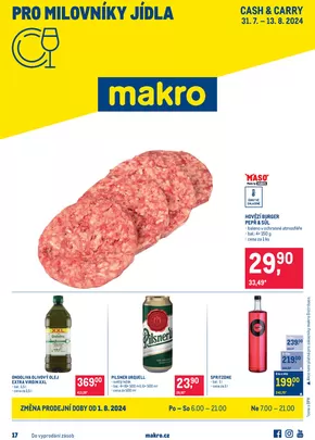 Makro katalog v Ostrava | Pro milovníky jídla | 2024-07-31 - 2024-08-13