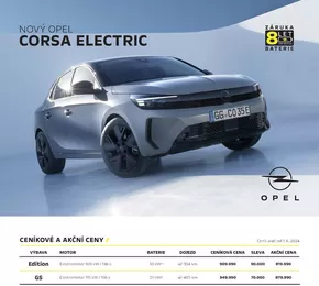 Opel katalog v Pardubice | NOVÝ OPEL CORSA ELECTRIC | 2024-07-26 - 2025-01-31