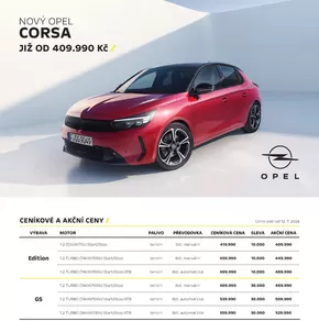 Opel katalog v Černošice | NOVÝ OPEL CORSA | 2024-07-26 - 2025-01-31