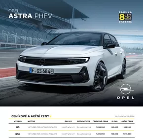 Opel katalog v Teplice | OPEL ASTRA PHEV | 2024-07-26 - 2025-01-31