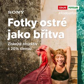 Fotolab katalog v Prostějov | Vytvořte mistrovská díla s 20% slevou na objektivy Sony GM | 2024-05-28 - 2024-09-30